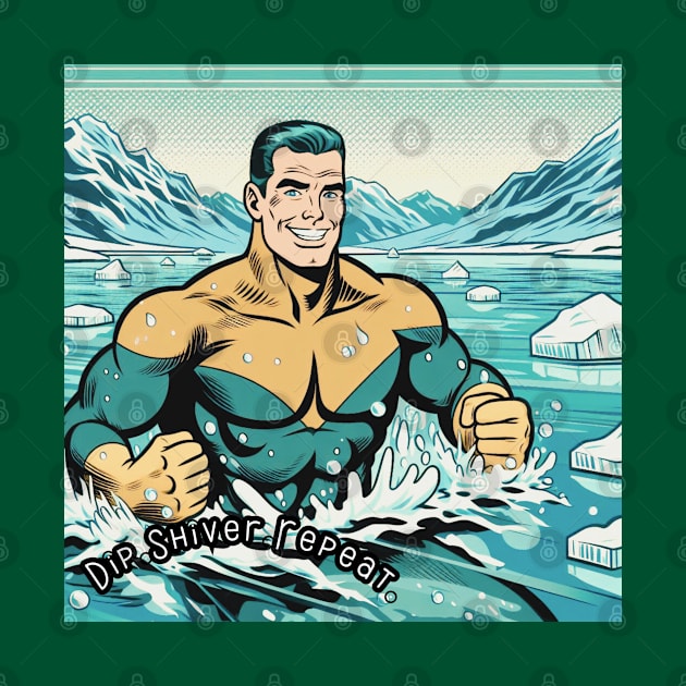 Ice Swimming Dip Shiver Repeat by DAZu