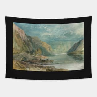 Hirzenach, Germany by J M W Turner 1817 Tapestry