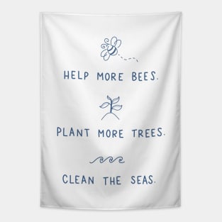 Save the Bees Tapestry