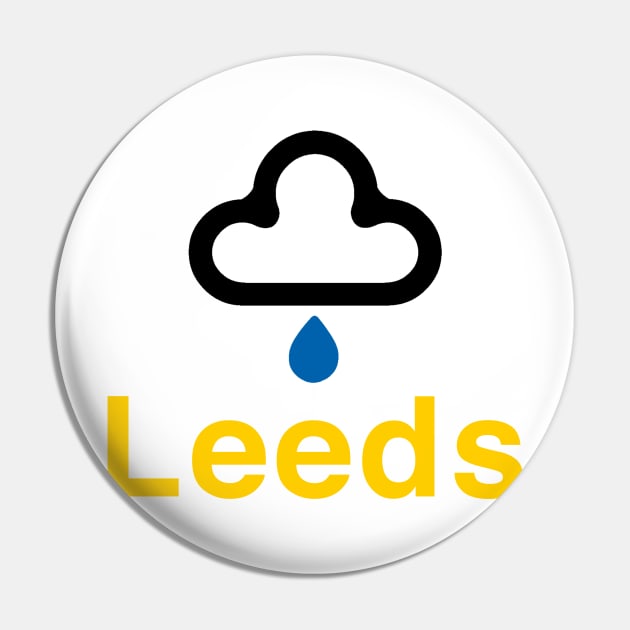 Leeds Rain Pin by Confusion101