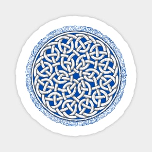 Celtic Knot - Blue Magnet