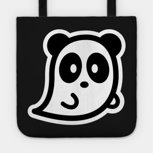 Ghost Panda Bambu Brand Halloween Trick or Treat Scary Tote