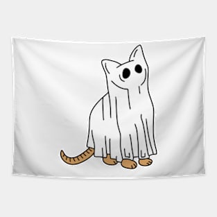 Ghost Cat Tapestry