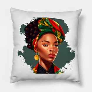 Great African American Leaders Black History Month T-Shirt Pillow