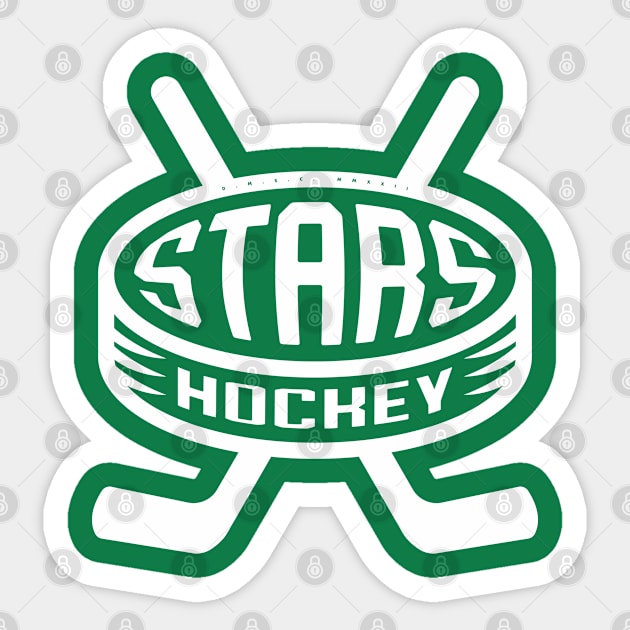 NHL Dallas Stars Retro Puck 