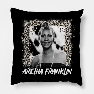 Aretha's Signature Style Soulful Music Tee Pillow