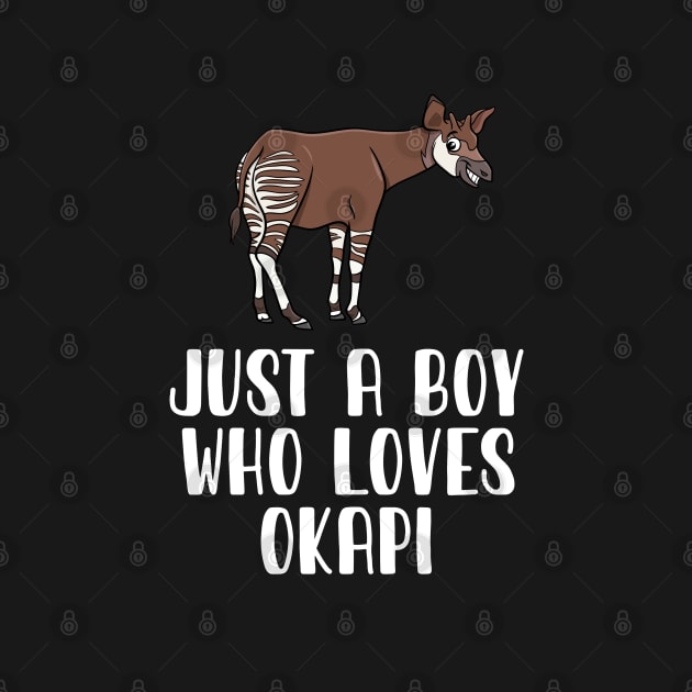 Just A Boy Who Loves Okapi by simonStufios