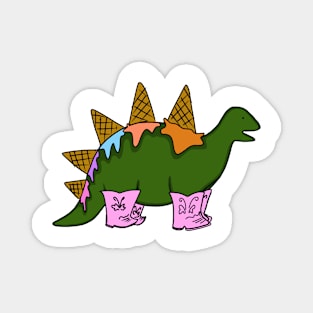 Icecream Dinosaur Magnet