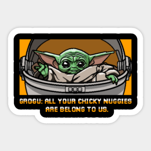 Chicky Nuggies Stickers Teepublic