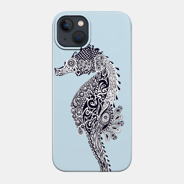Seahorse - Beach - Phone Case