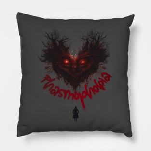 Palsmophobia Horror T-shirt Pillow