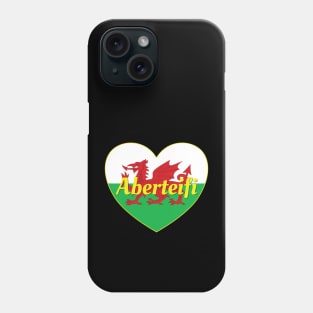 Aberteifi Cymru UK Baner Cymru Calon Phone Case