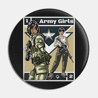 Military girls 3 Pin