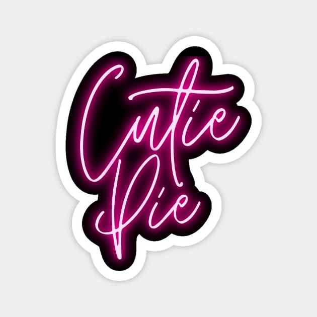 Cutie Pie Magnet by Catchy Phase