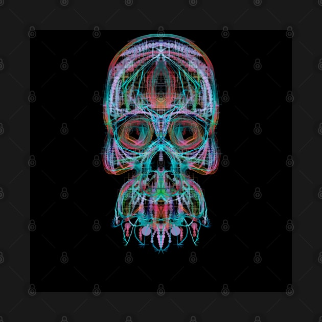 Electroluminated Skull - Cyberpunk by Boogie 72