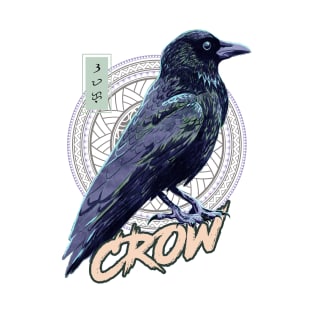 Crow - White T-Shirt