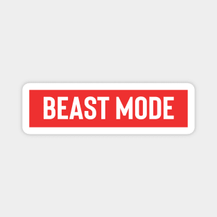 Beast Mode Square Magnet