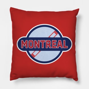 Montreal Canadiens Hockey Pillow