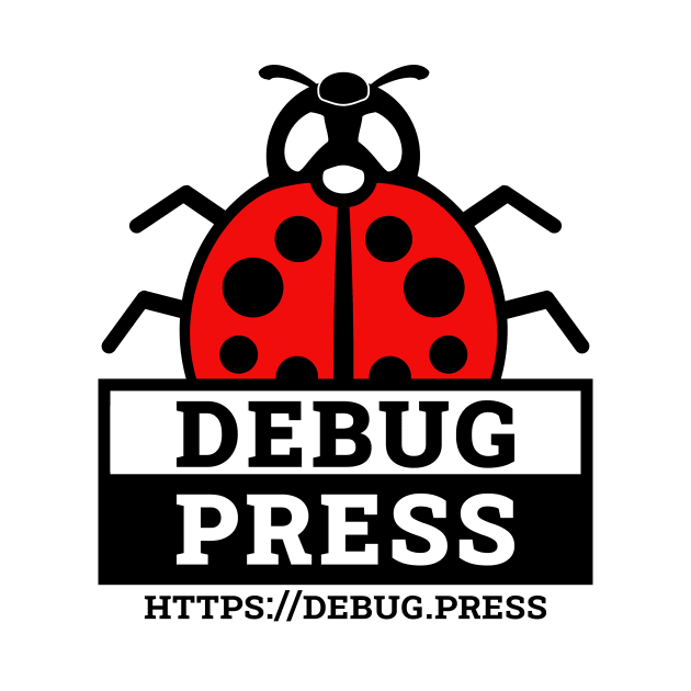 DebugPress: LadyBug with Logo by DebugPress