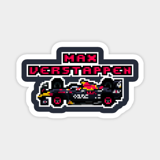 Max Verstappen Old School '23 Magnet