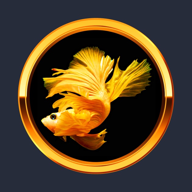 Endearing Gold Fish by Insignis