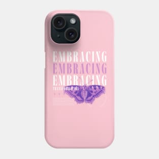 Beautiful Moth Embrace Transformation Change Phone Case