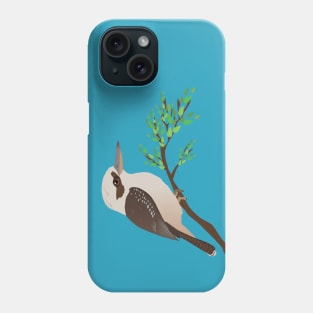 A vector illustration of a kookaburra Phone Case