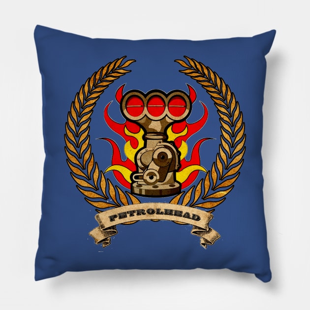 Petrolhead Pillow by baaldips