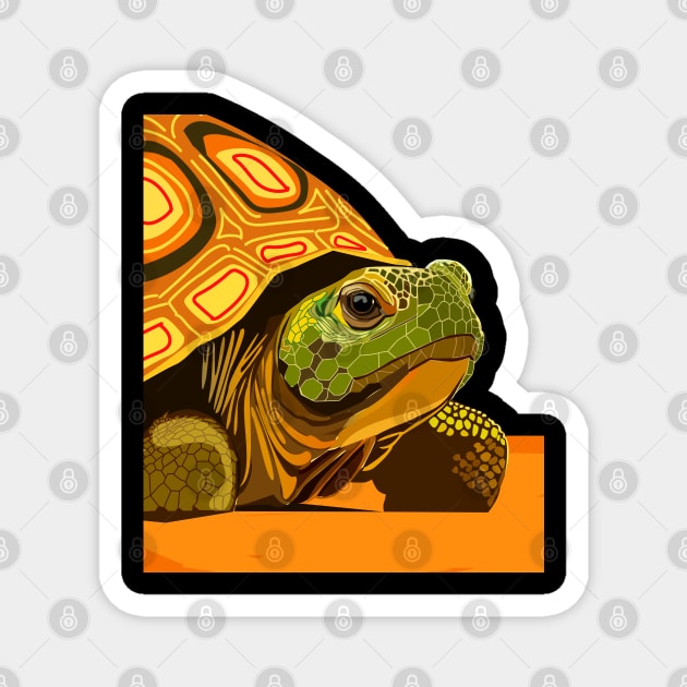 Tortoise Magnet by PulsePeople