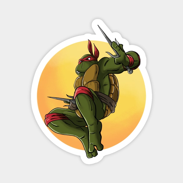 Raphael Jump Attack Magnet by tabslabred