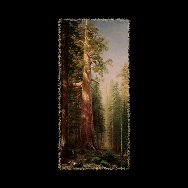 Redwood Trees by Albert Bierstadt by MasterpieceCafe