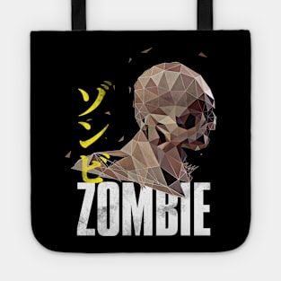 geometric zombie Tote