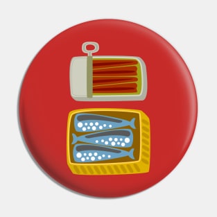 Canned Fish Pin