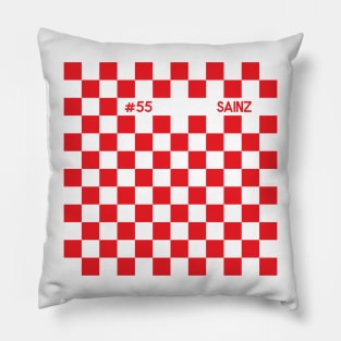 Carlos Sainz Racing Flag - 2022 Season Pillow