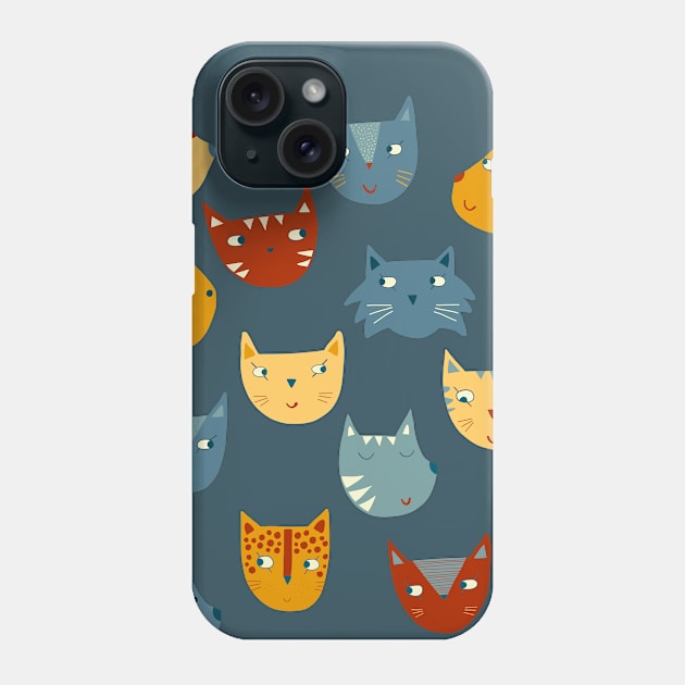 Many Cats Phone Case by NicSquirrell