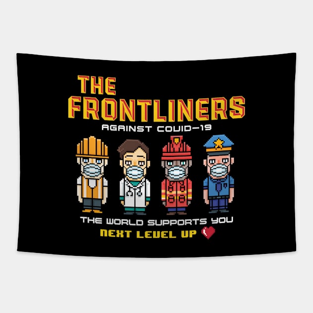 The Frontliners 3 Tapestry by opippi