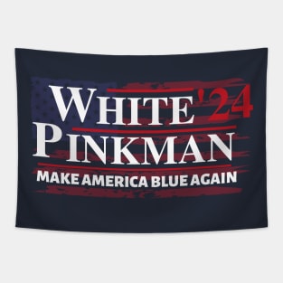 White Pinkman Breaking Bad Presidential ticket 2024 Tapestry