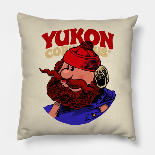 Yukon Cornelius Pillow by G00DST0RE