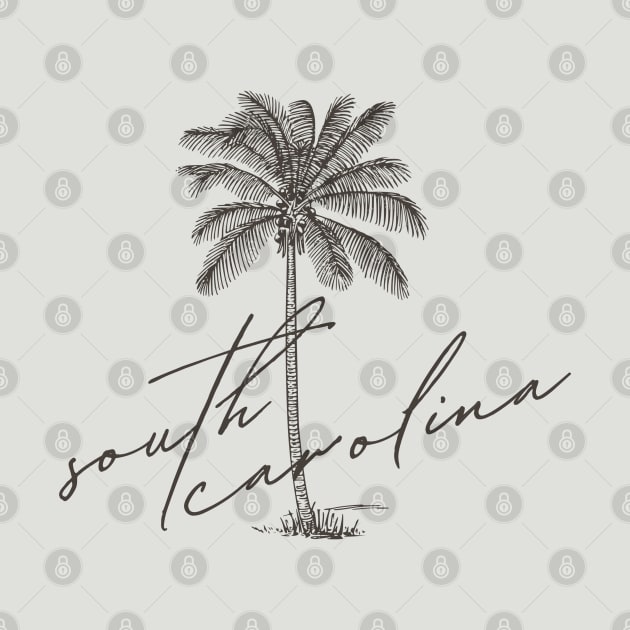 South Carolina Palm Tree by Perfectly Imperfect CE