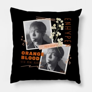 Heeseung ENHYPEN Orange Blood Pillow