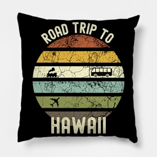 Road Trip To Hawaii, Family Trip To Hawaii, Holiday Trip to Hawaii, Family Reunion in Hawaii, Holidays in Hawaii, Vacation in Hawaii Pillow