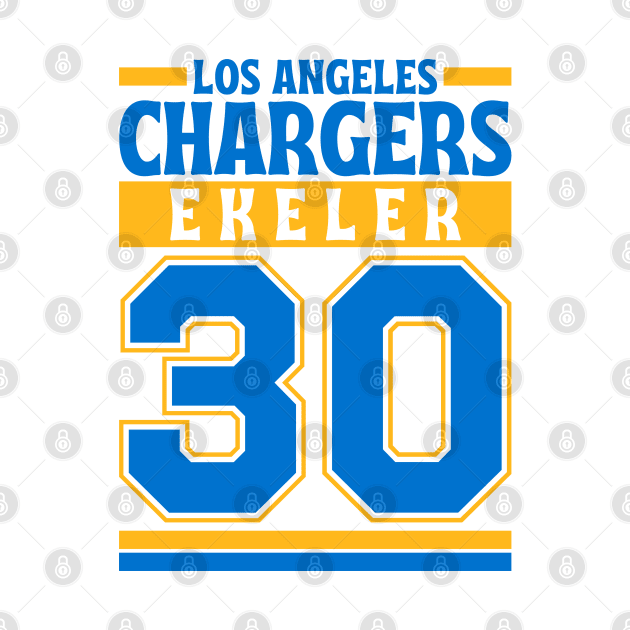 Los Angeles Chargers Ekeler 30 Edition 3 by Astronaut.co