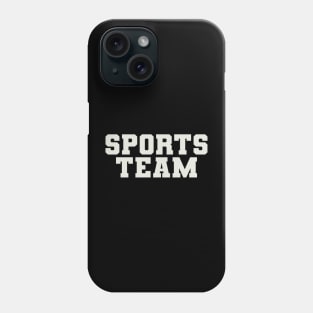 Sports Team Word Phone Case