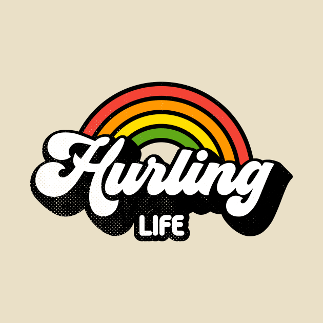 Groovy Rainbow Hurling Life by rojakdesigns