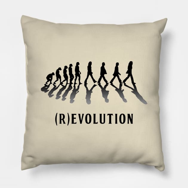 Revolution Pillow by NICKROLL