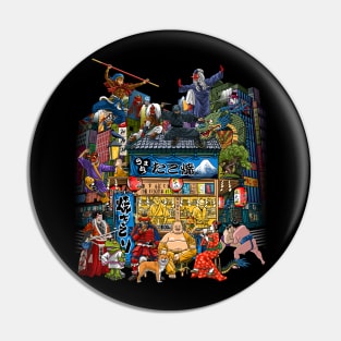 Madness in tokyo Pin