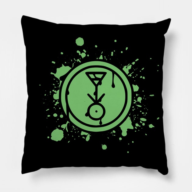 Plant Glyph Splat Pillow by lov2rock