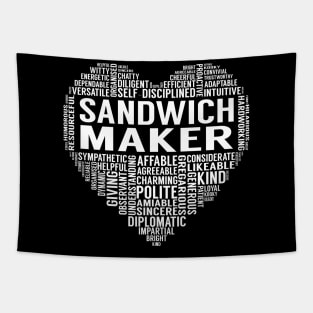 Sandwich Maker Heart Tapestry