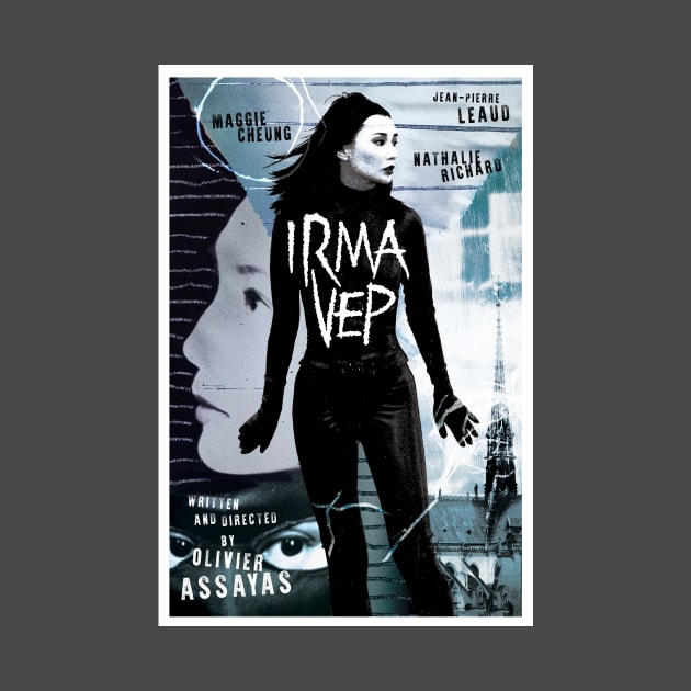 Irma Vep alternative movie poster by chrisayerscreative