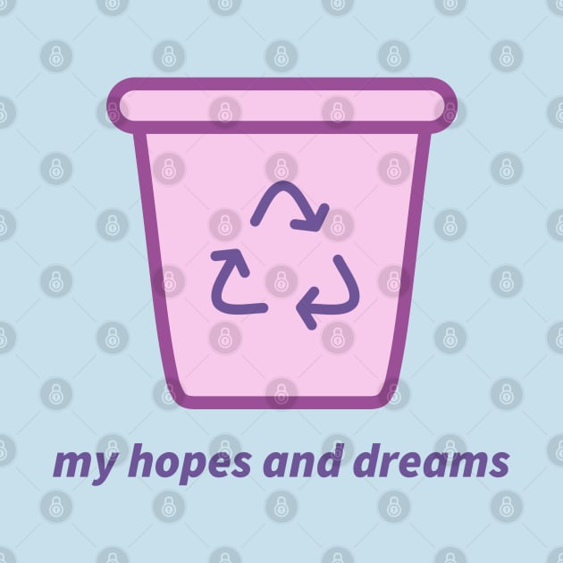 My Hopes and Dreams Recycling Bin by lexa-png